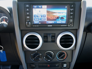 Jeep Wrangler Dash