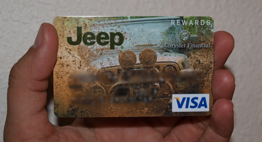 Jeep Rewards Visa